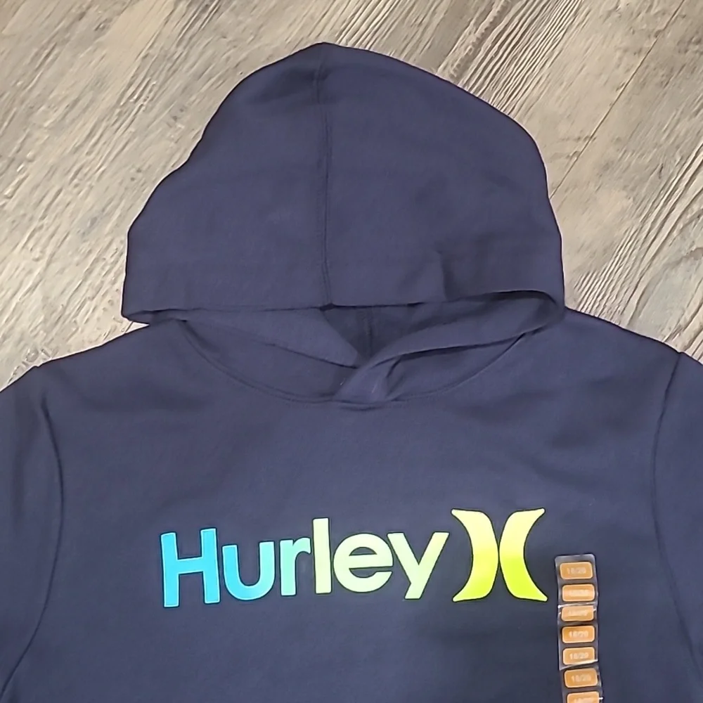 Hurley Hooded Sweatshirt Size 18 - Picture 3 of 3